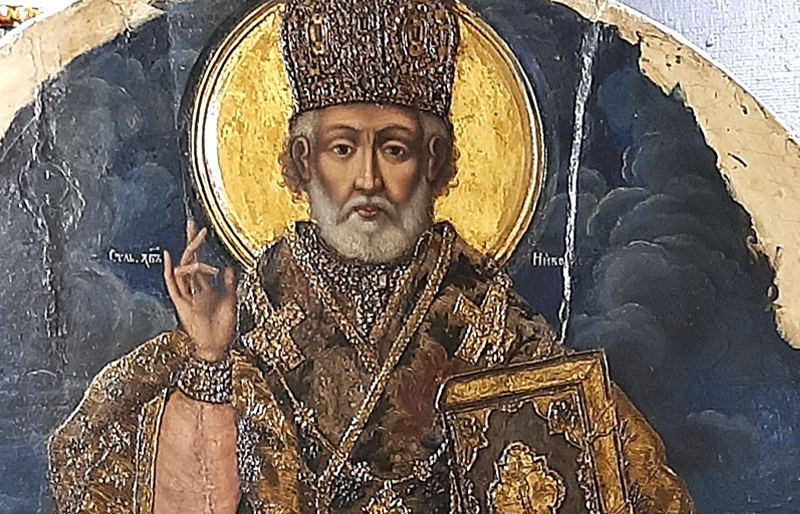 Ікона святого Миколая з козацької слободи Бабайківка