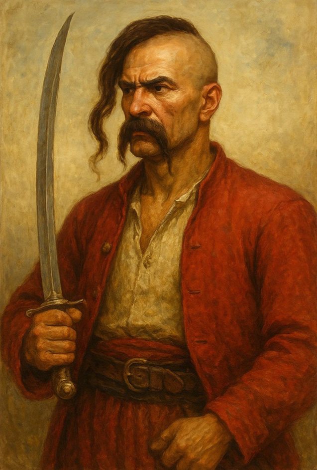  Запорозький старшина Максим Дій.– https://www.google.com/search?q=фото+козака+Максима+Дія