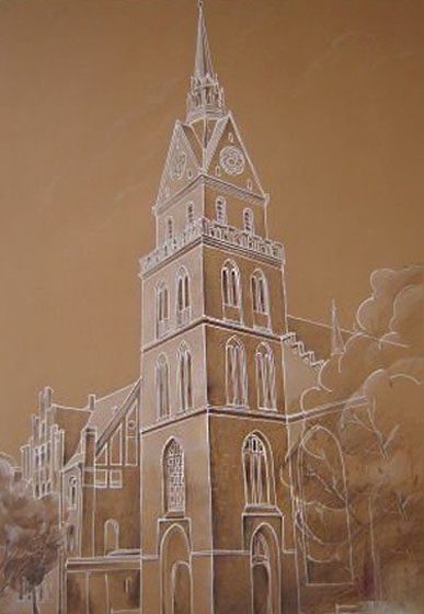 Propsteigemeinde Herz Jesu und Citypastoral, з серії Любек Propsteigemeinde Herz Jesu und Citypastoral, з серії Любек