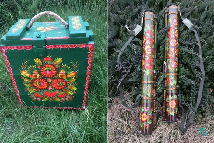«Петриківка» і на війні потрібна // https://opentv.media/ua/populjarizuie-petrikivskij-rozpis-dnipropetrovshhini-hudozhnicja-natalija-ribak-pro-zhitti
