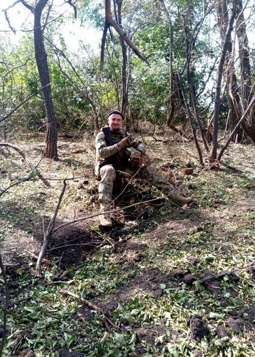 «На місці прильоту ГРАДу біля наших позицій». Р-н. Великої Новосілки, серпень 2022