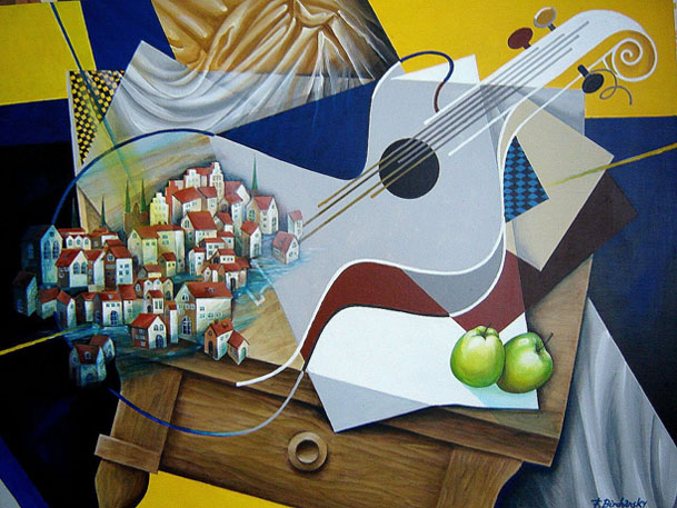 Натюрморт з гітарою 11 Натюрморт з гітарою 11