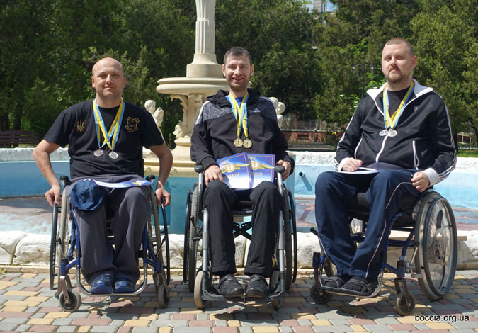 Переможці Чемпіонату України 2016 Одесса.– https://www.boccia.org.ua/boccia- ukr-champ-2016-result/