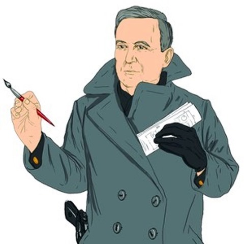 Графіка Андрій Єрмоленко. Портрет Глущенка