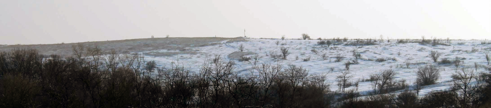 Панорама острова взимку 2018 р.