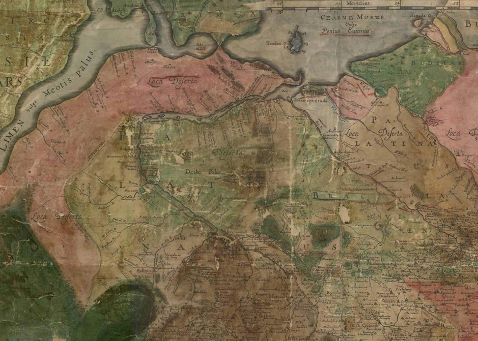Ukraina de Beauplan. Карта 1648 р.