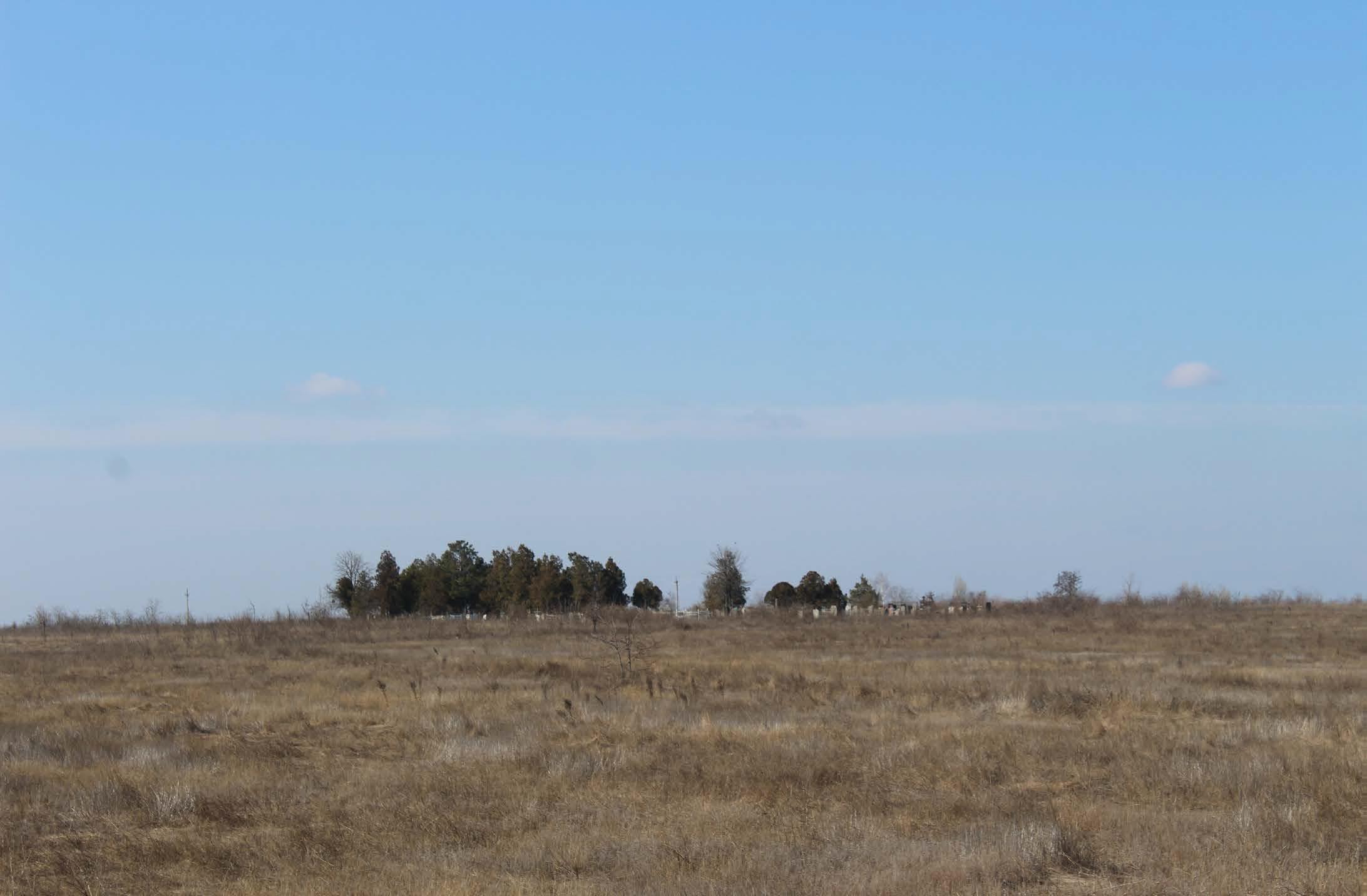 Сучасне кладовище на острові, 01.03.2020