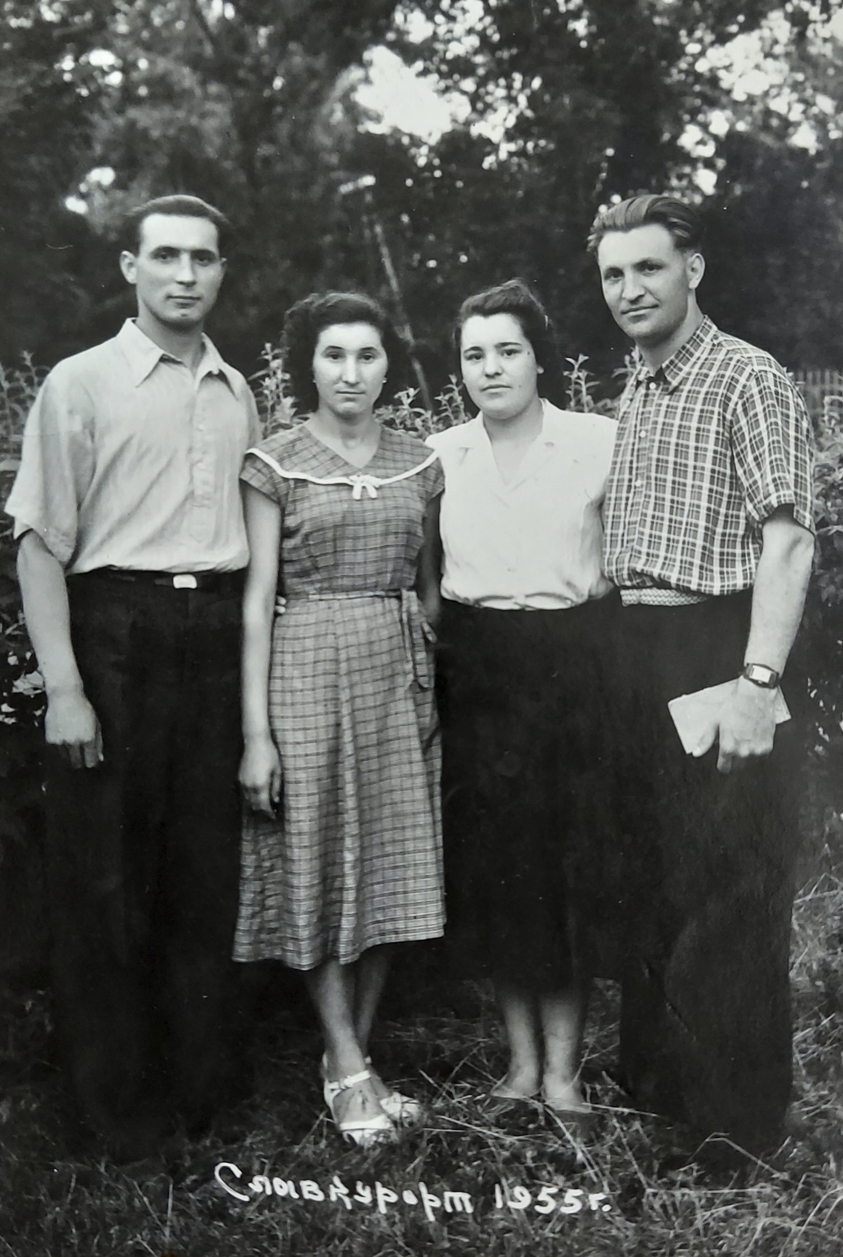 В. Сологуб під час навчання в ДНУ, 1952–1953 рр.
