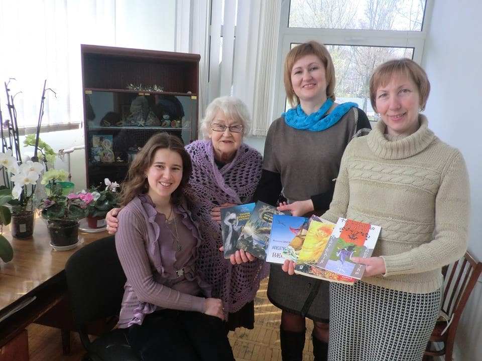 В гостях у Науковій бібліотеці ДНУ письменниця Наталія Дев’ятко.