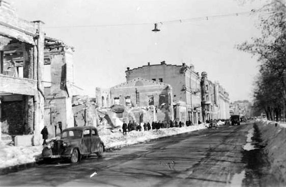 Визволений Дніпропетровськ, 1943 рік. Надано автором.