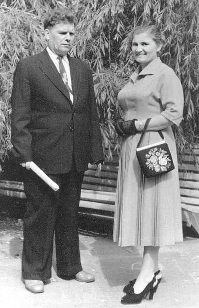 Подружжя Корнієнків, 1960-ті рр. Фото з архіву родини Корнієнків