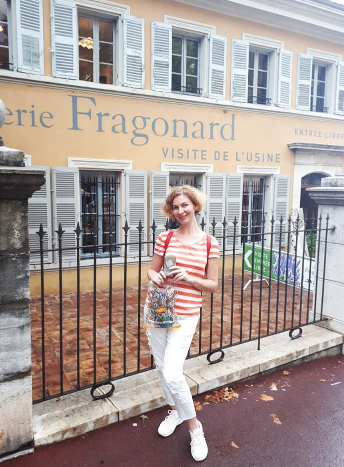 Біля Musée Fragonard (Грасс, Франція), 2019