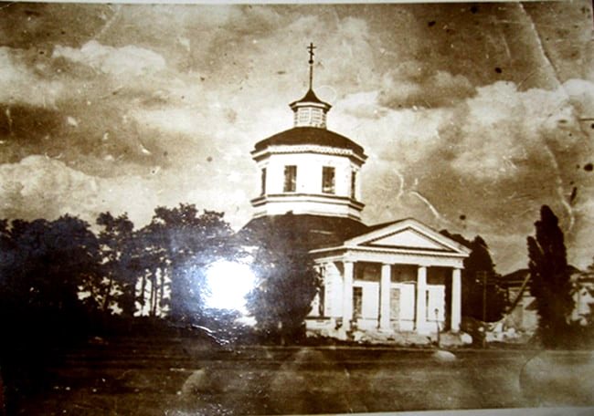 Церква в Котовці, яку побудував Г.П. Алексєєв