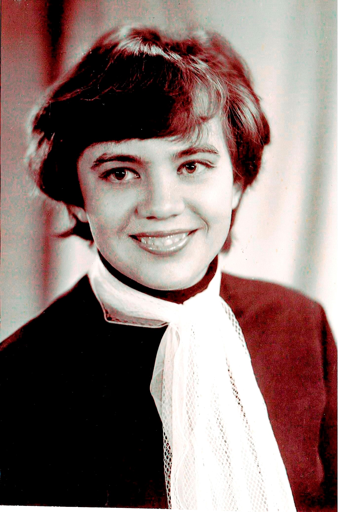 Ірина Єсипенко на останньому курсі інституту, 1982