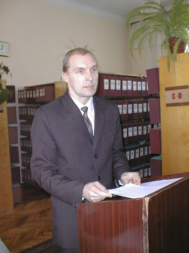 Валерій Авраменко – консультант патентно-технічного відділу ДОУНБ