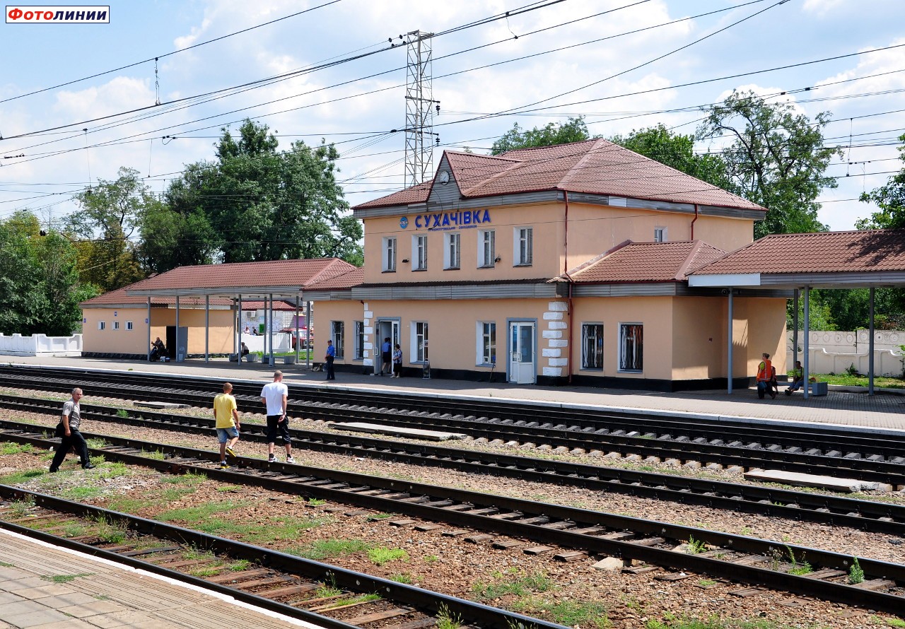 Залізнична станція Сухачівка в Таромському // Станція Сухачівка // https://railwayz.info/photolines/photo/30938