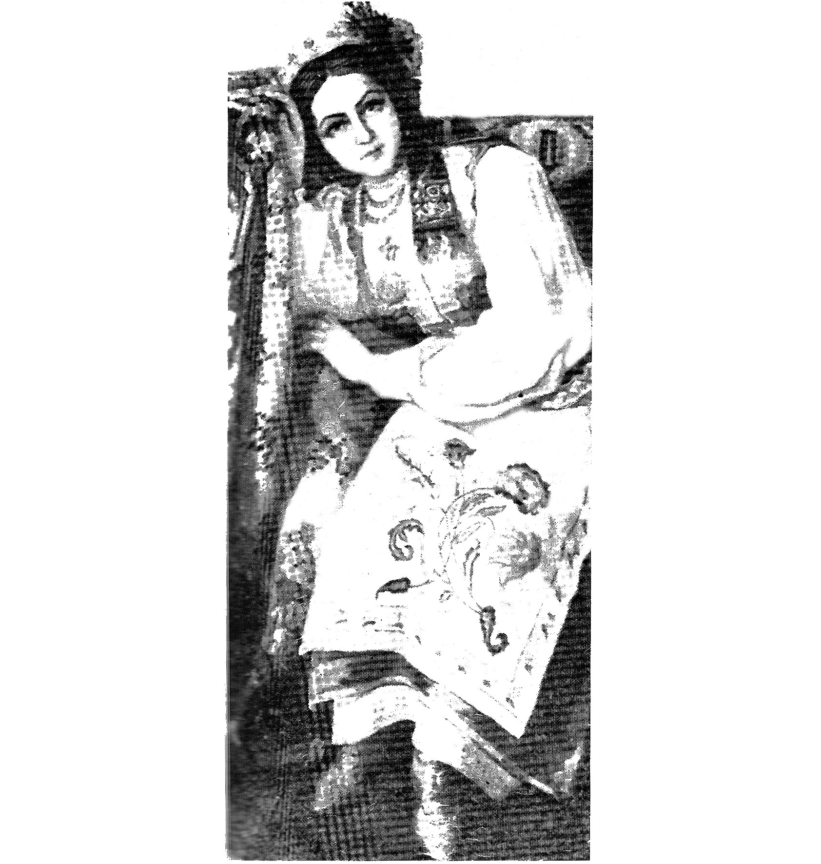 Портрет Наталі Дорошенко, 1912. Худ. В. Коренєв. Зберігається в ДМХ. 