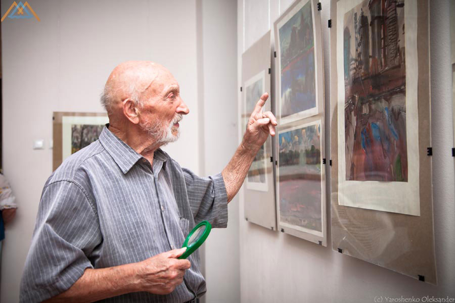 Фото з виставки, присвяченої 95-річчю художника Кудрявцева Л. К. http://museum.net.ua/news/u-dnipri-vistavka-tvoriv-leonida-kudryavceva/