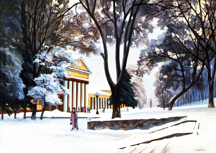 Михайло Кублик «Потьомкінський палац» (2002). https://socrealizm.com.ua/gallery/artist/kublik-ma-1948