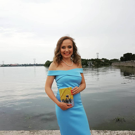 Людмила Сердюковська з новою книгою на книжковому фестивалі Bookspace, Дніпро, 2019